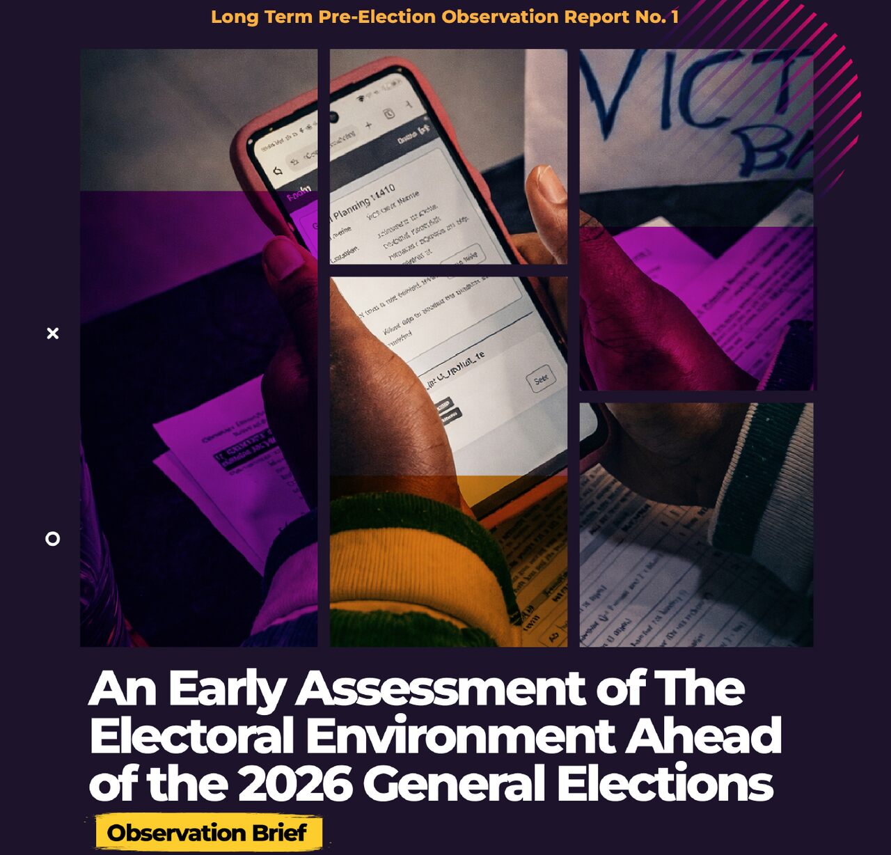 Read more about the article Long Term Pre-Election Observation Report No1