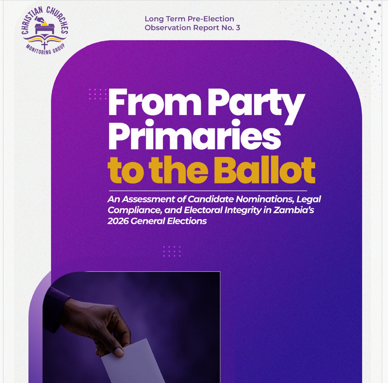 Read more about the article CCMG Long Term Pre-Election Observation Report No. 3